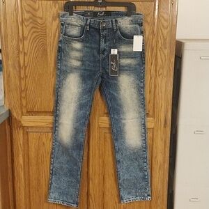 Earl Jeans NWT Men's Classic Stretch Slim 32X32 Worn Tint 5-Pocket Straight Leg‎